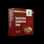 Secred Red Sandalwood Soap 75gm - Image 2